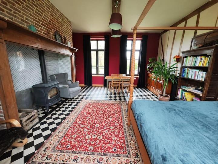 Apartmán Chambre Spacieuse Avec Vue Sur Clocher Verchin Exteriér fotografie